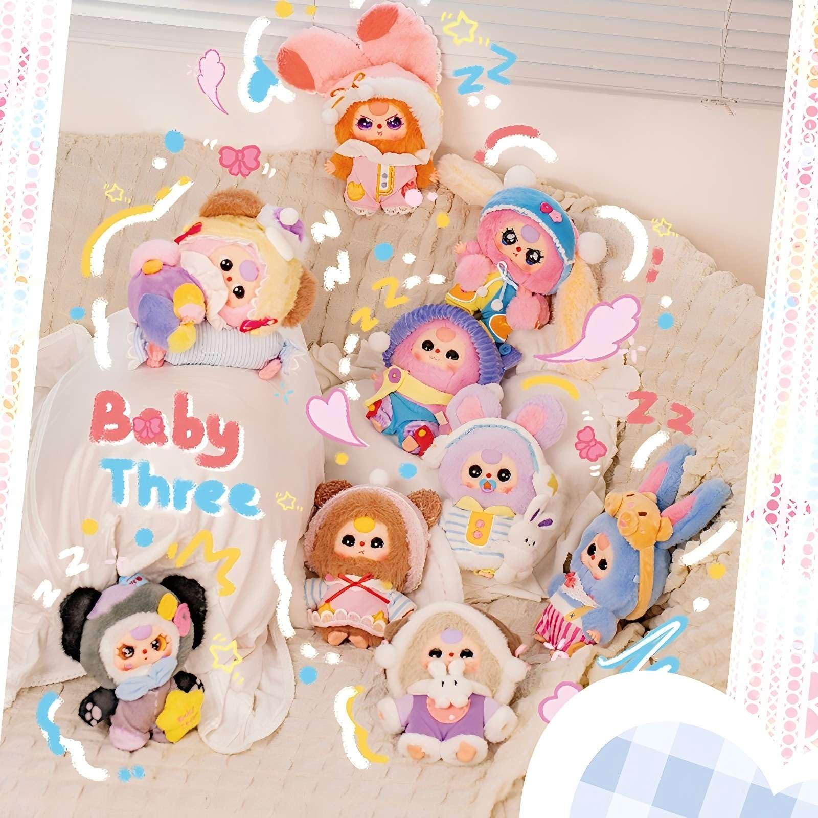 Amazon.com: BabyThree Sweet Dream Series Plush Blind Box – Soft